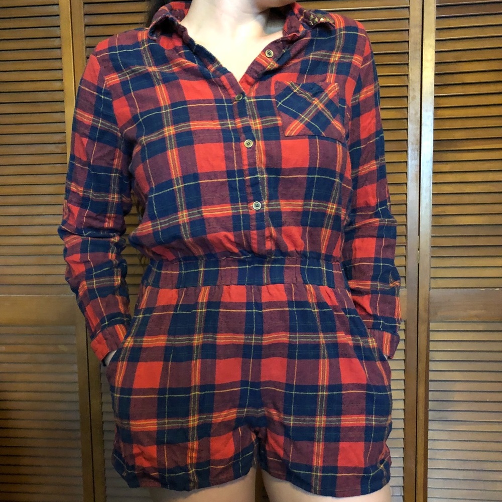 Flannel romper